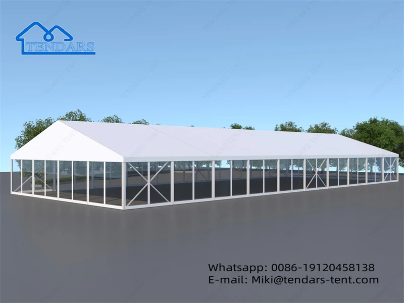 2050m Semi-Transparent A-Frame Tent 2050m Semi-Transparent A-Frame Tent