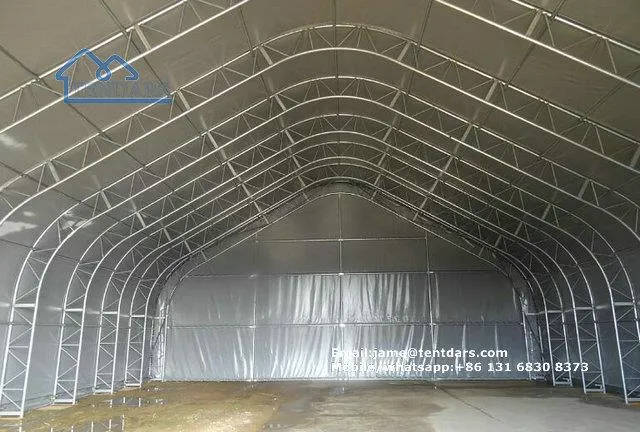 Steel truss shelter