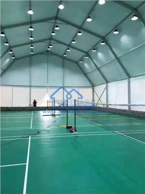 Kanopi Lapangan Bulu Tangkis